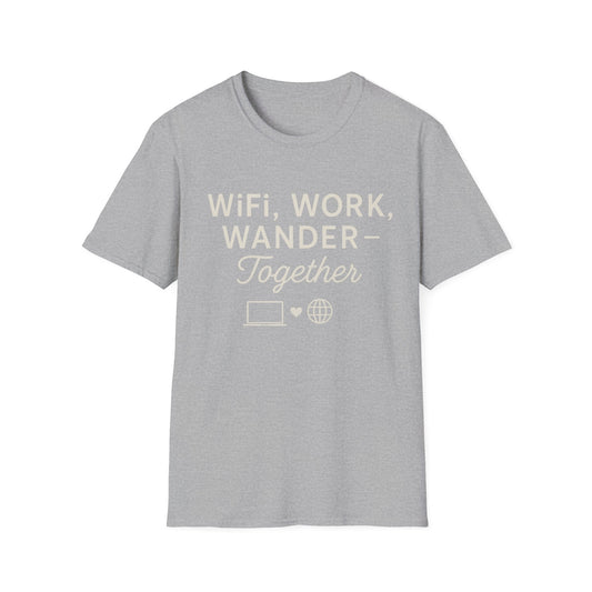 WiFi Work Wander Together T-Shirt