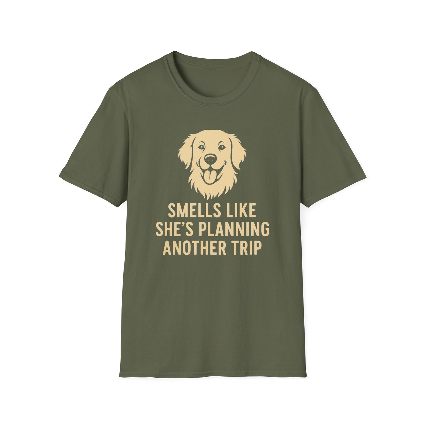 Smells Like She's Planning Another Trip T-Shirt