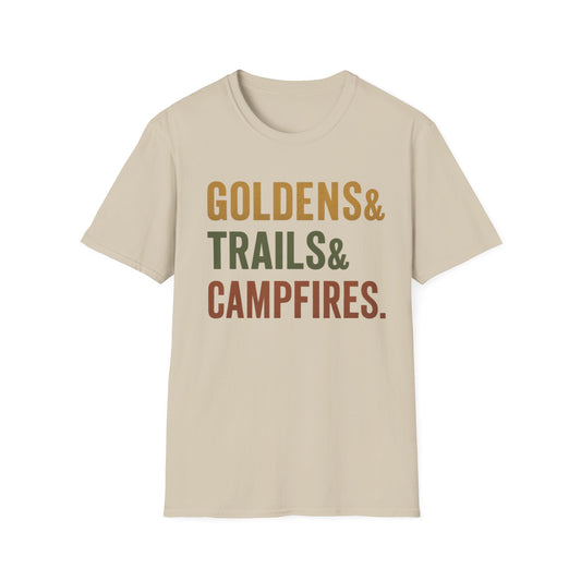 Goldens & Trails & Campfires T-Shirt