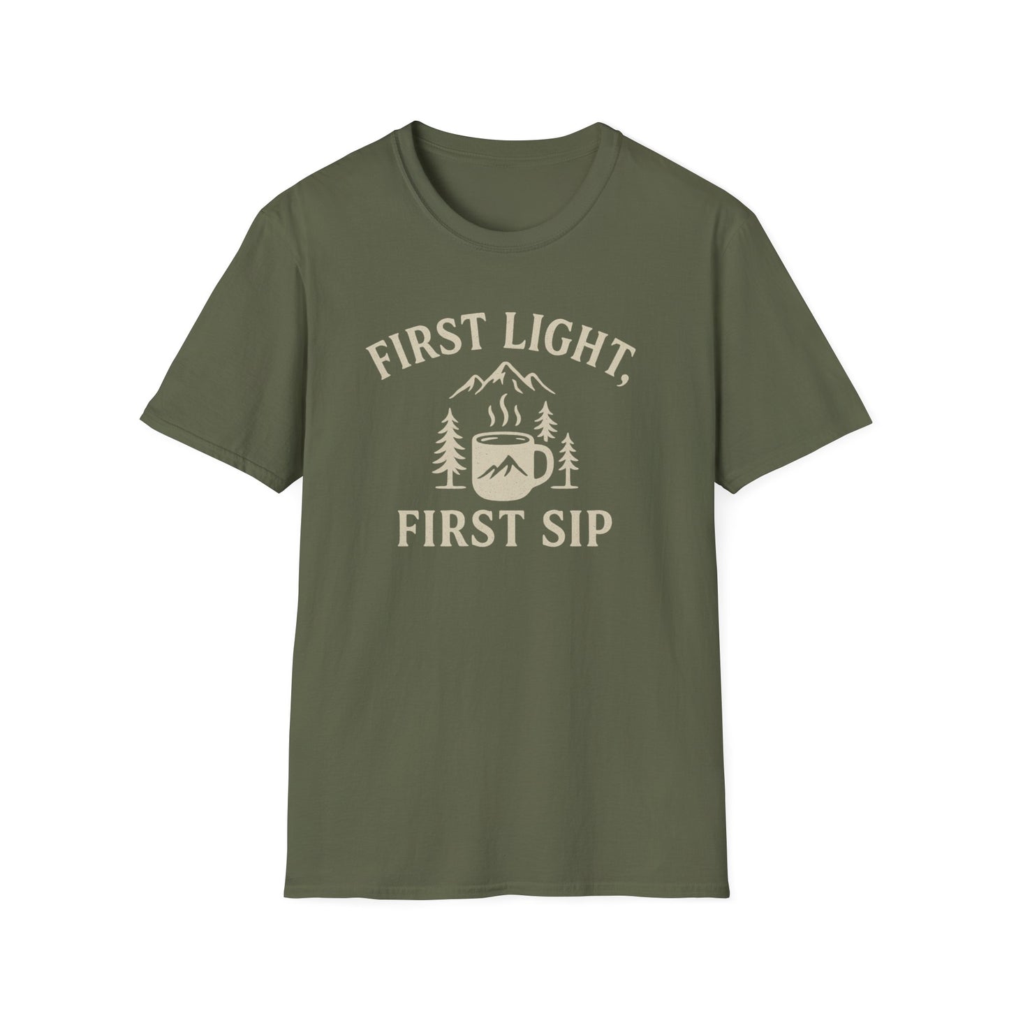 First Light, First Sip T-Shirt