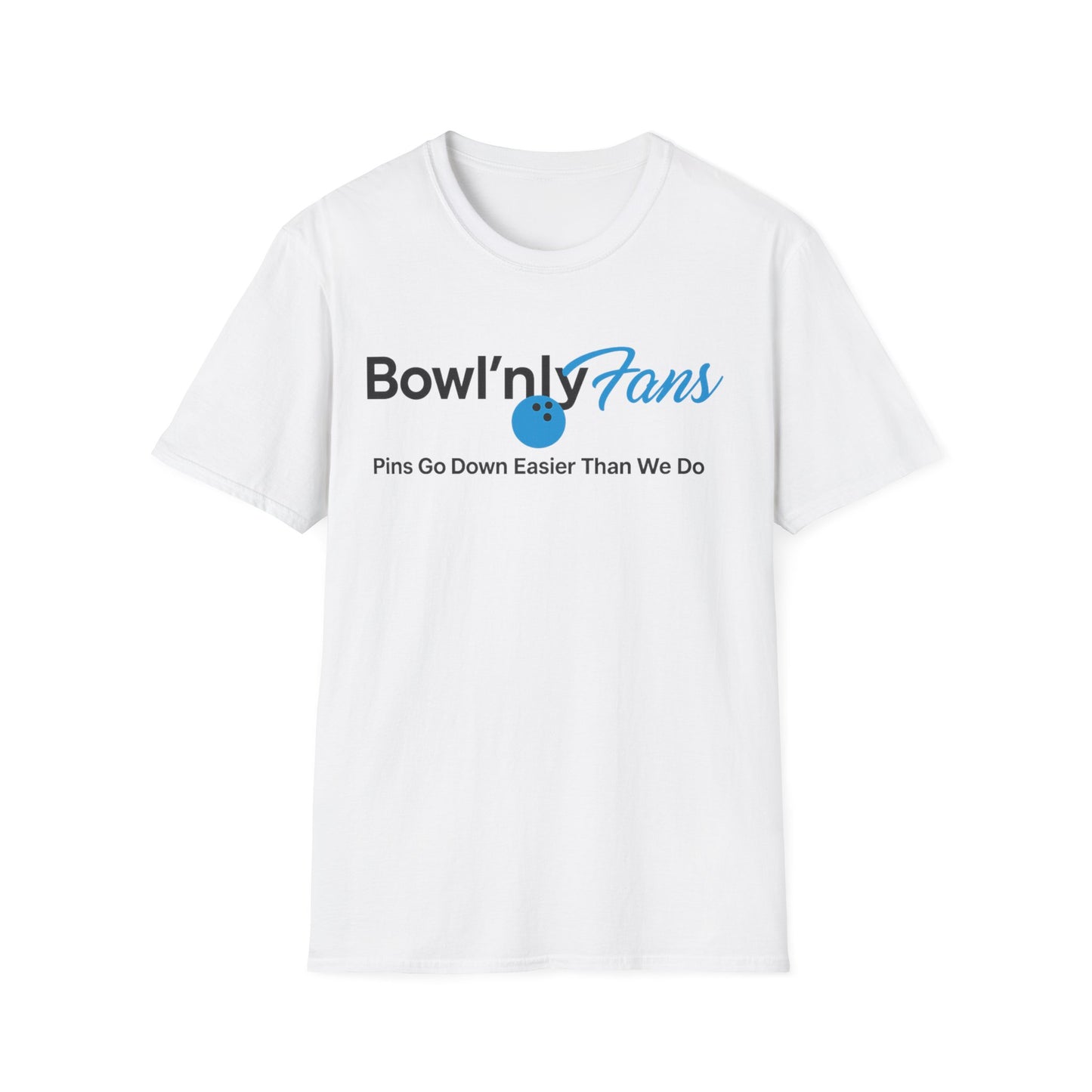 Bowl'inly Fans T-Shirt, Funny Bowling Tee, Unisex Bowling Shirt, Gift for Bowlers, Bowling League Apparel, Sports Humor T-Shirt
