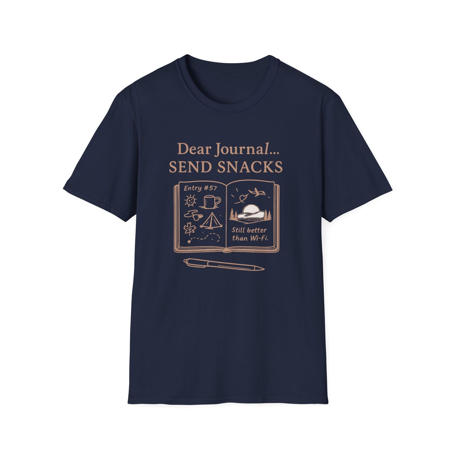 Dear Journal Send Snacks T-Shirt
