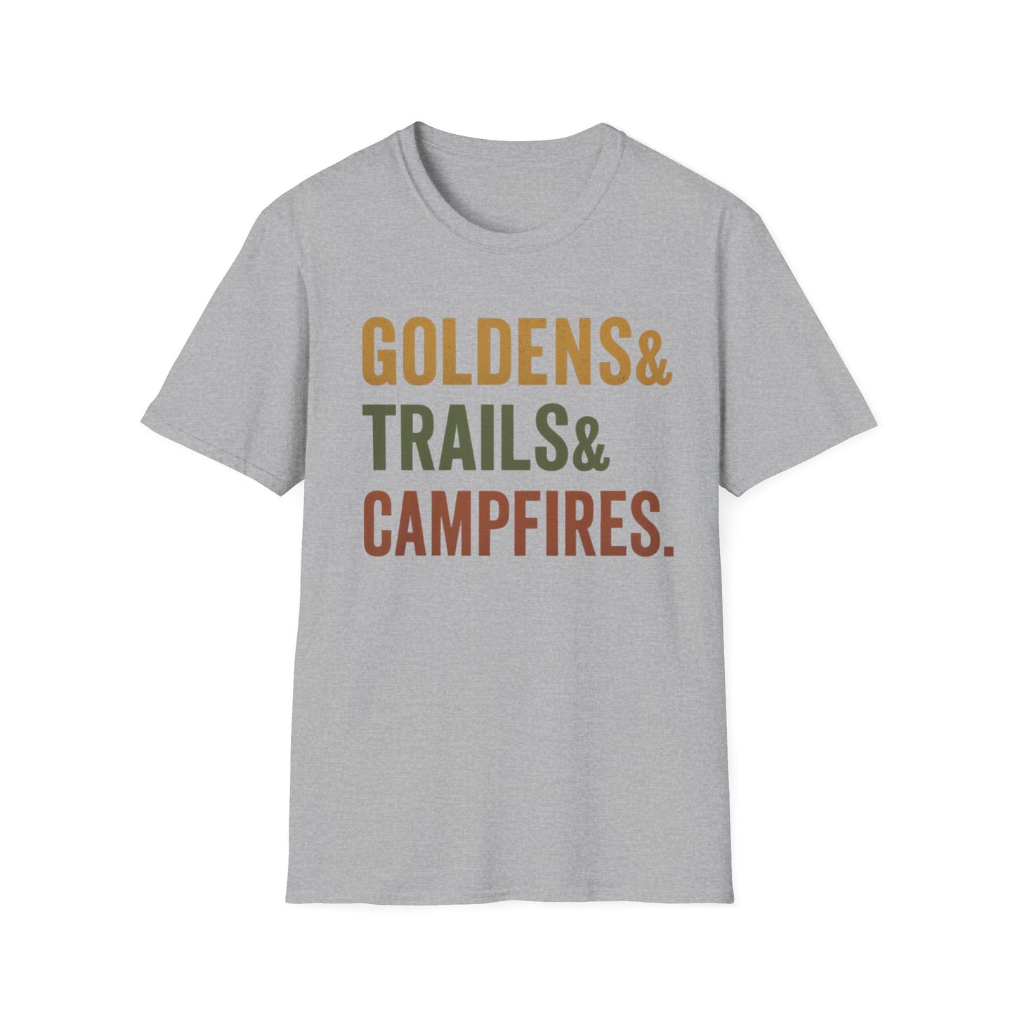 Goldens & Trails & Campfires T-Shirt
