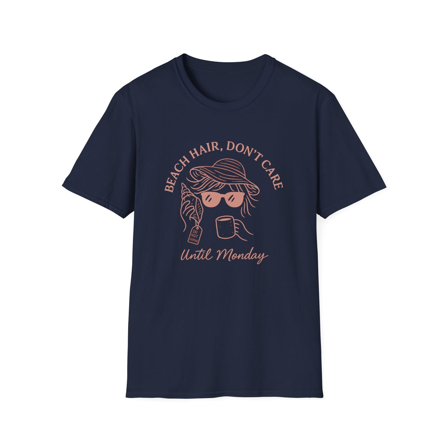 Beach Hair Don't Care Graphic T-Shirt