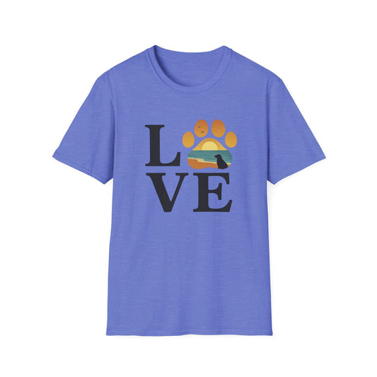 LOVE - Beach Dog T-Shirt