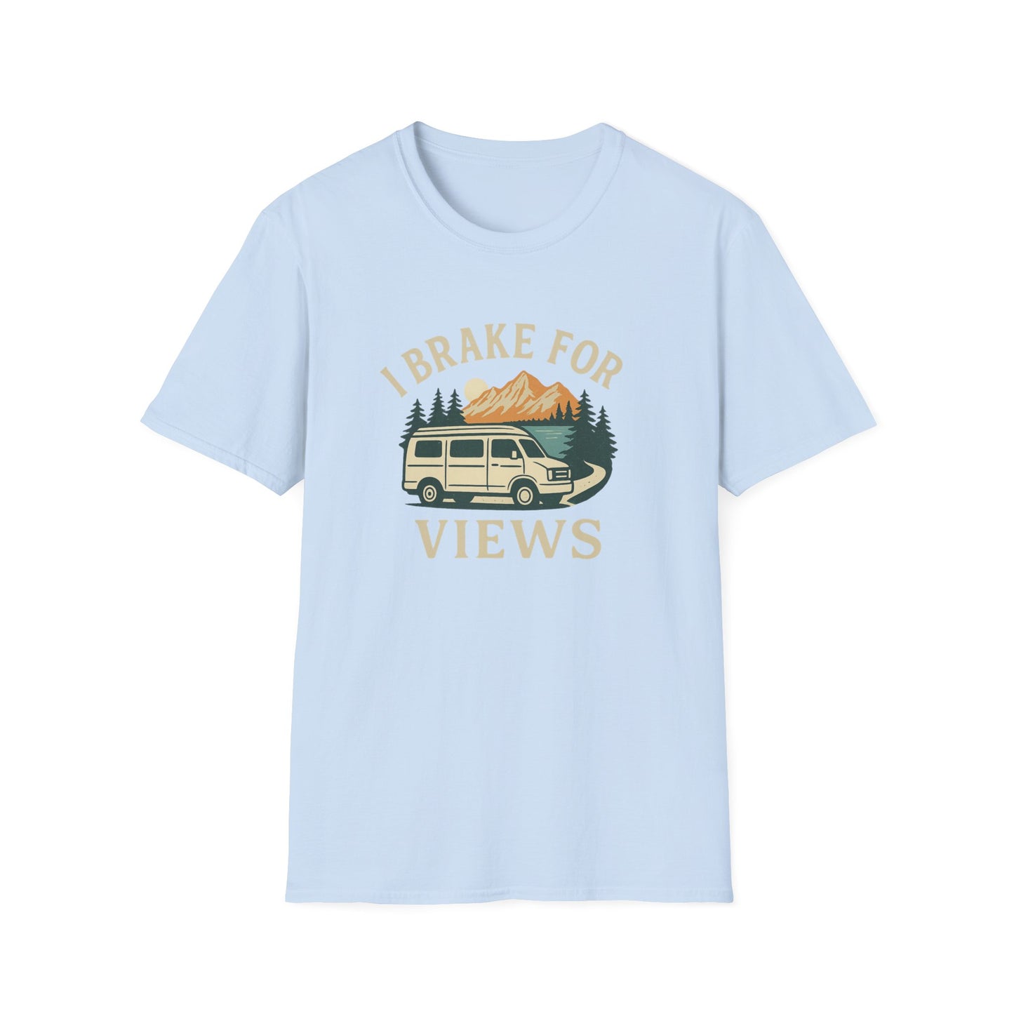 I Brake for Views T-Shirt