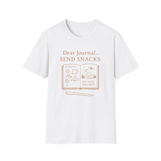 Dear Journal Send Snacks T-Shirt