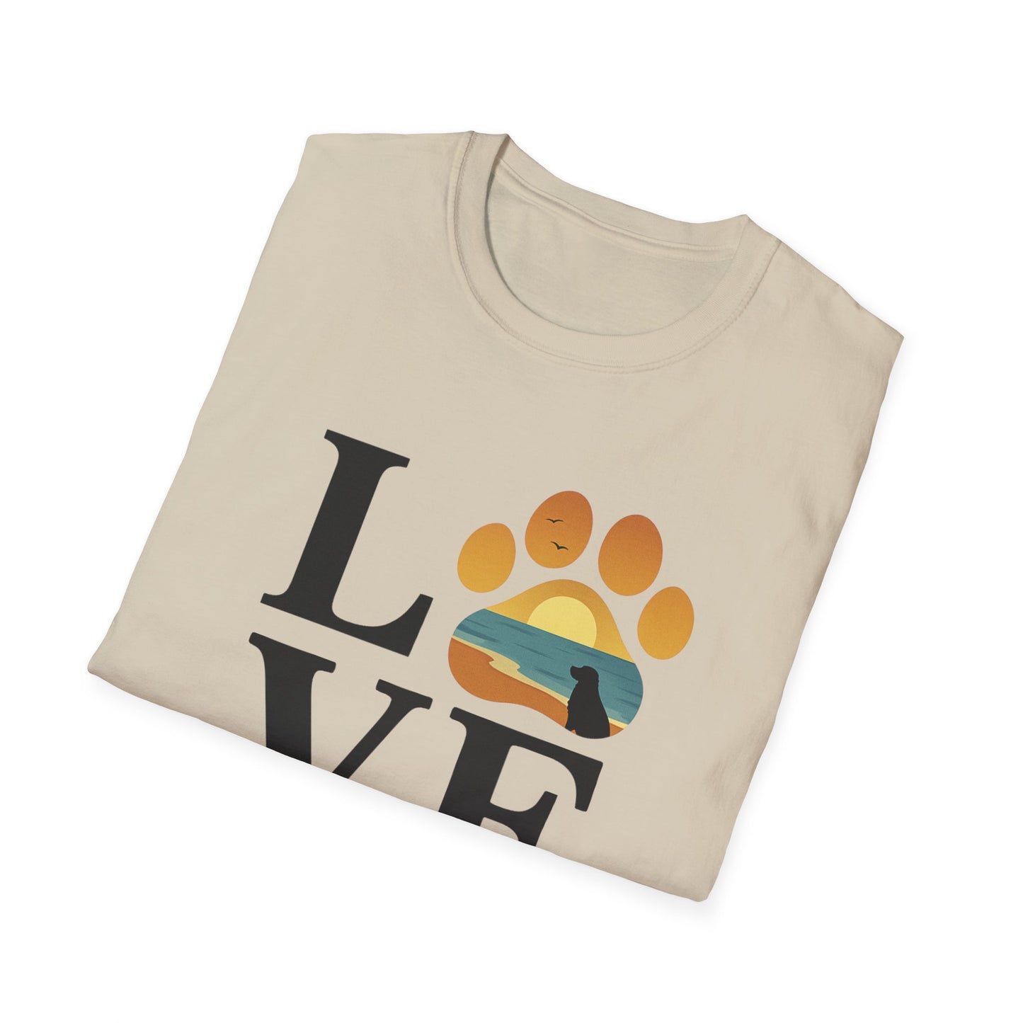 LOVE - Beach Dog T-Shirt