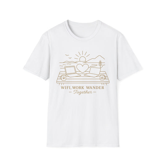 WIFI, WORK, WANDER Together T-Shirt