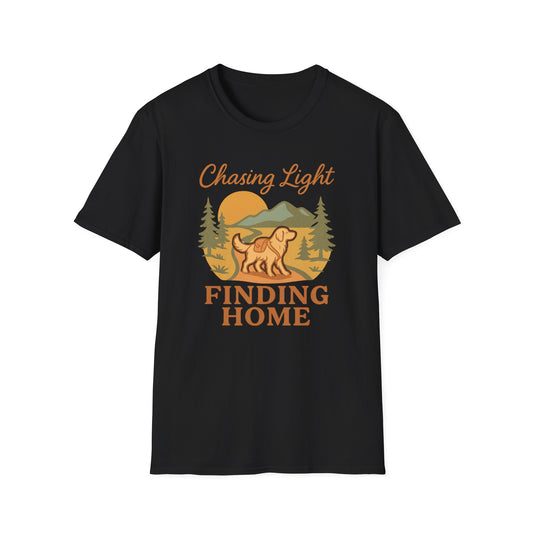 Finding Home Dog Graphic T-Shirt