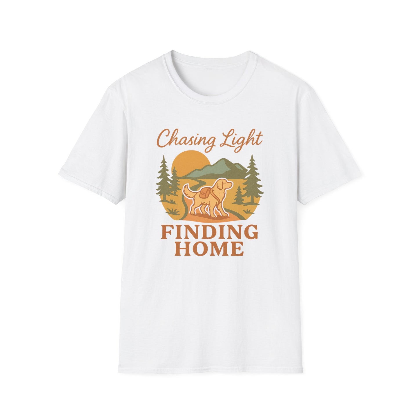 Finding Home Dog Graphic T-Shirt
