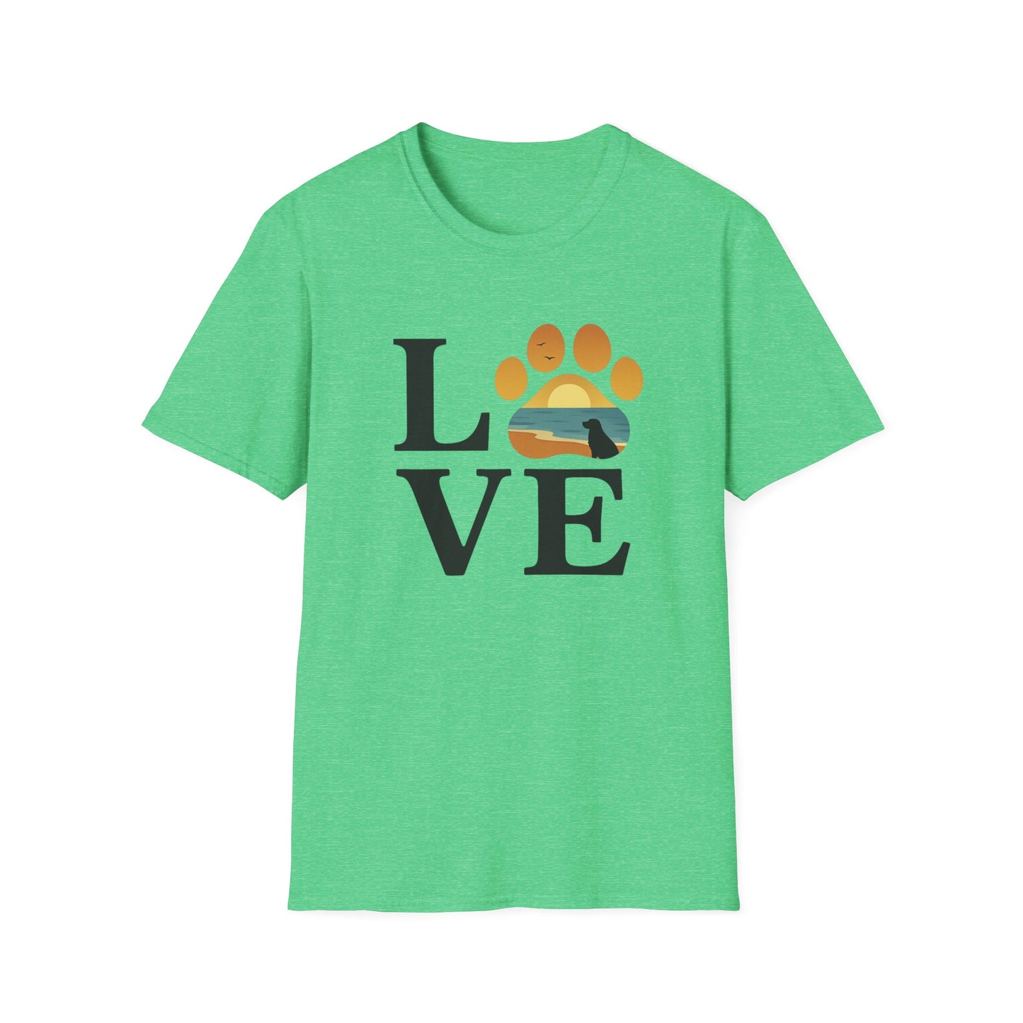 LOVE - Beach Dog T-Shirt
