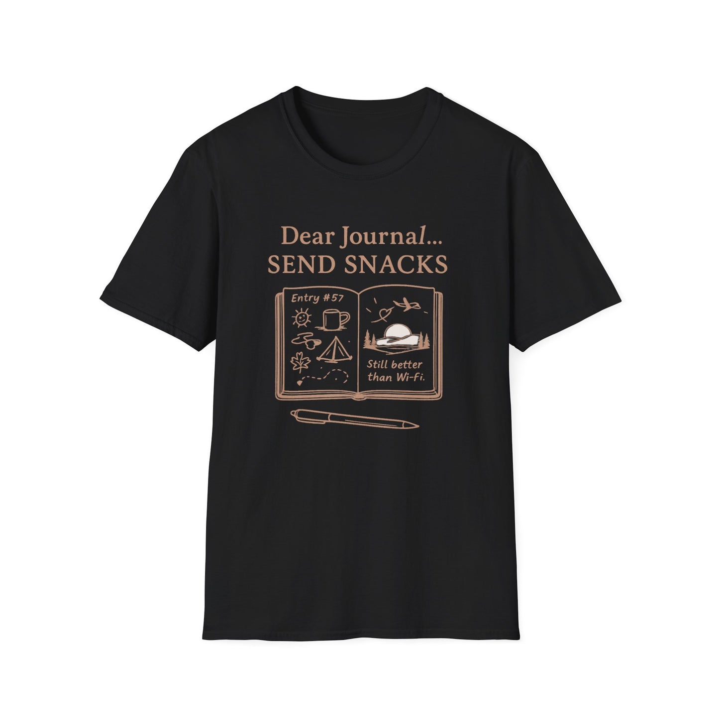 Dear Journal Send Snacks T-Shirt