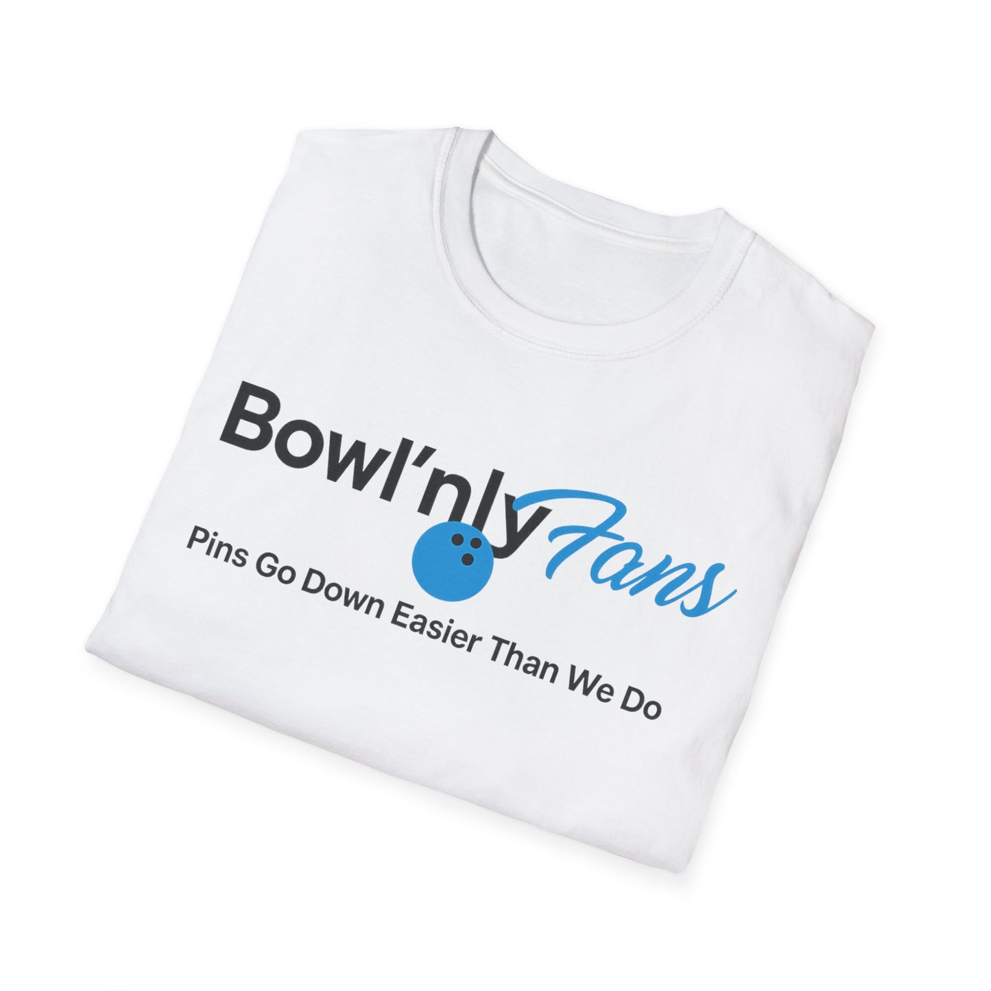 Bowl'inly Fans T-Shirt, Funny Bowling Tee, Unisex Bowling Shirt, Gift for Bowlers, Bowling League Apparel, Sports Humor T-Shirt