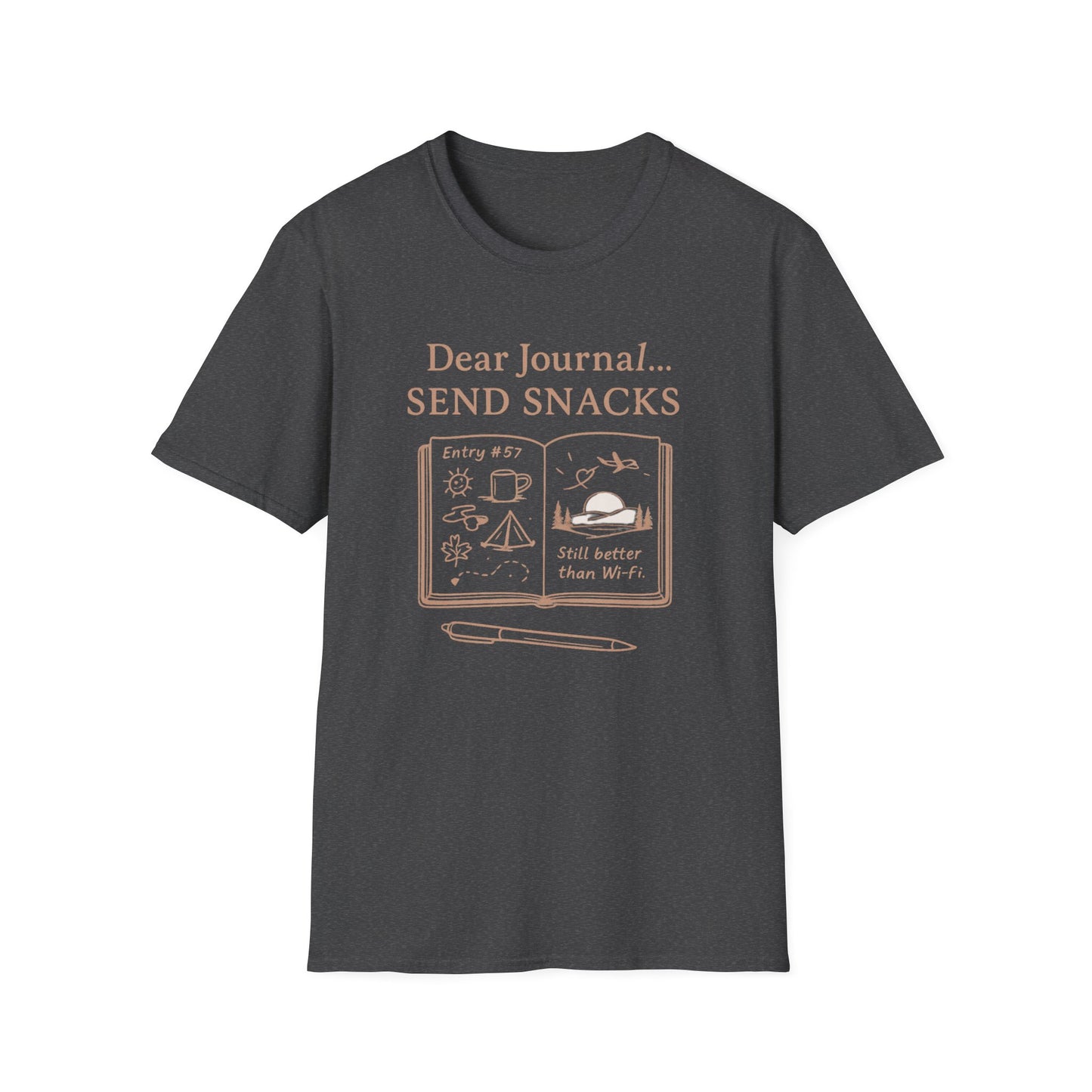 Dear Journal Send Snacks T-Shirt