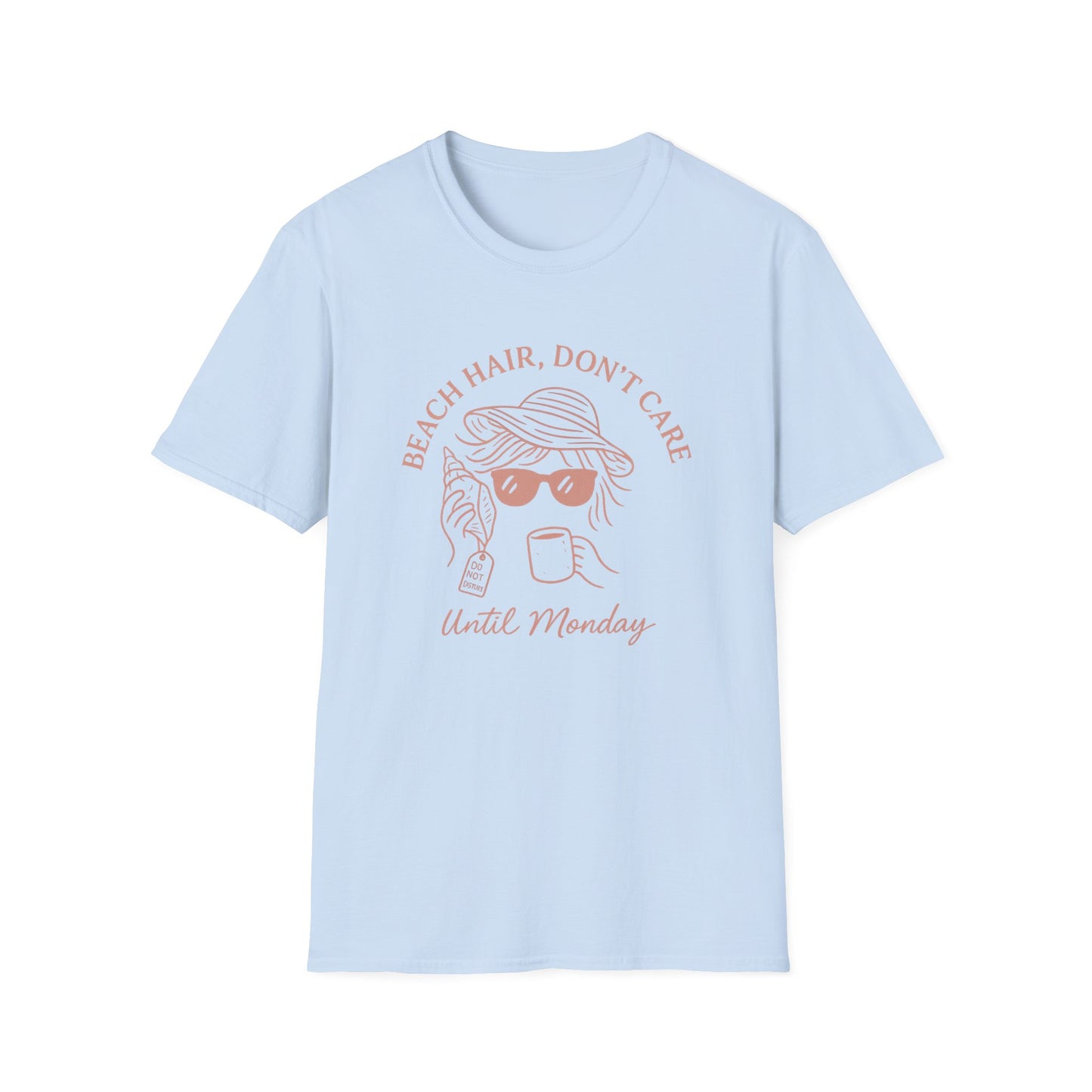 Beach Hair Don't Care Graphic T-Shirt