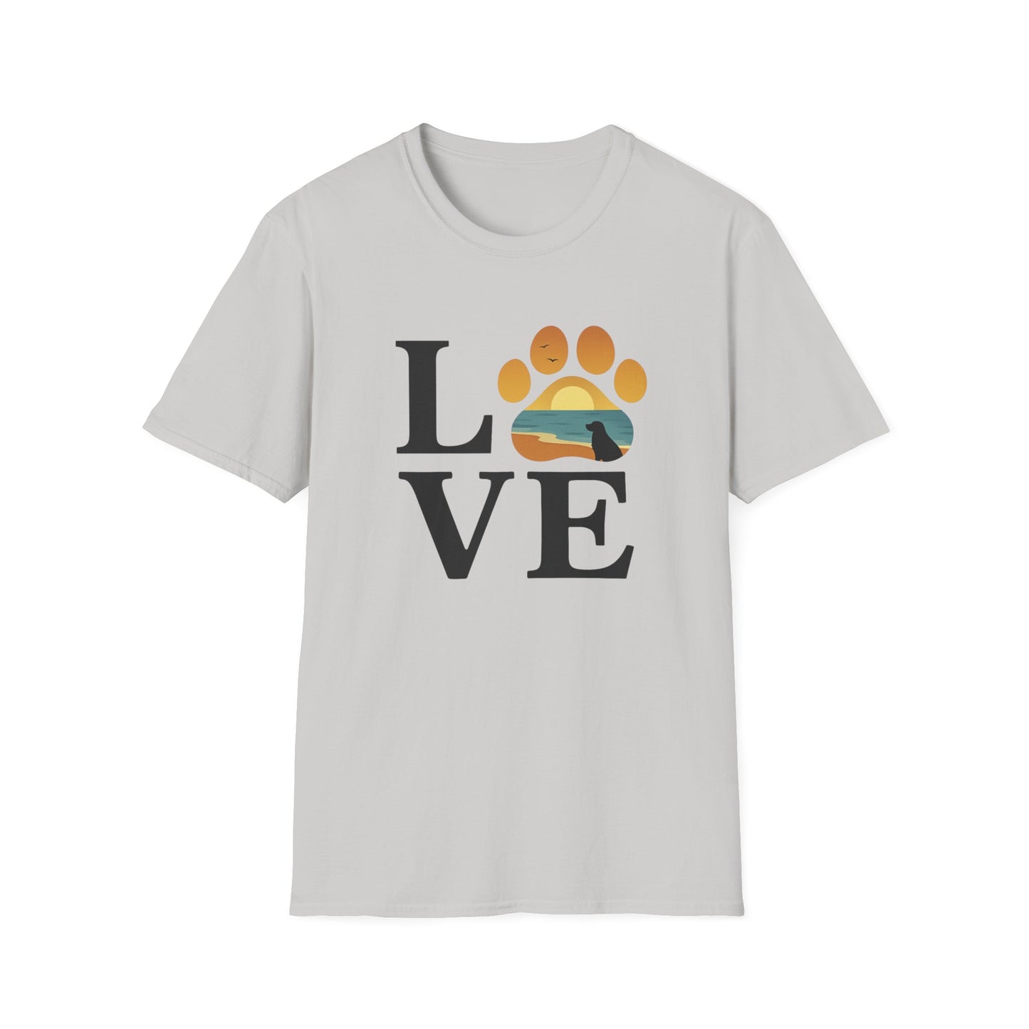 LOVE - Beach Dog T-Shirt