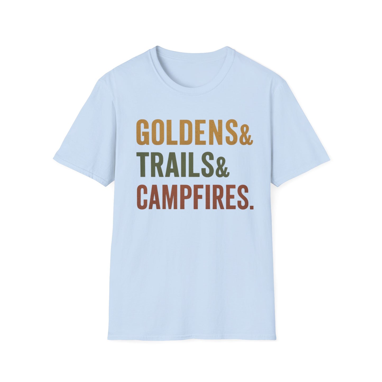 Goldens & Trails & Campfires T-Shirt
