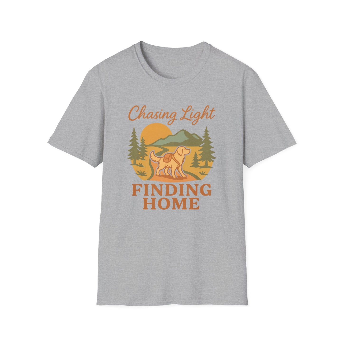 Finding Home Dog Graphic T-Shirt