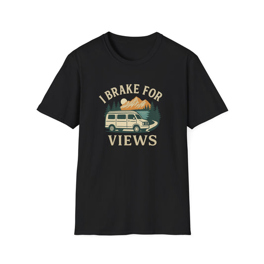 I Brake for Views T-Shirt