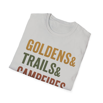 Goldens & Trails & Campfires T-Shirt
