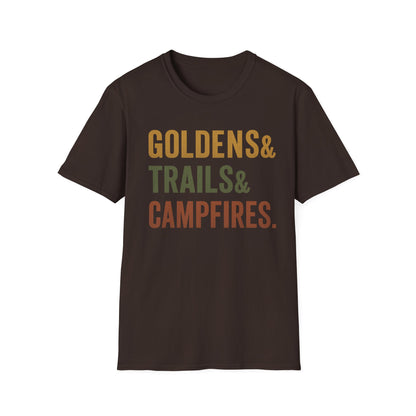 Goldens & Trails & Campfires T-Shirt