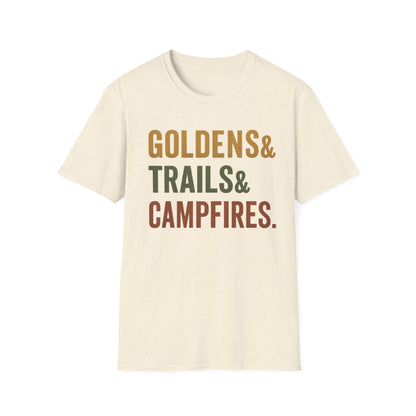 Goldens & Trails & Campfires T-Shirt