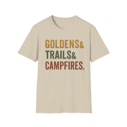 Goldens & Trails & Campfires T-Shirt
