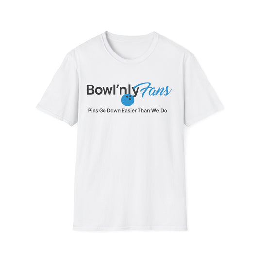 Bowl'inly Fans T-Shirt, Funny Bowling Tee, Unisex Bowling Shirt, Gift for Bowlers, Bowling League Apparel, Sports Humor T-Shirt