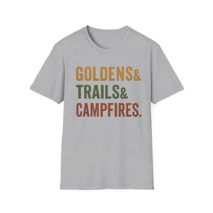 Goldens & Trails & Campfires T-Shirt