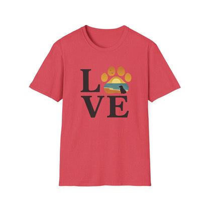 LOVE - Beach Dog T-Shirt
