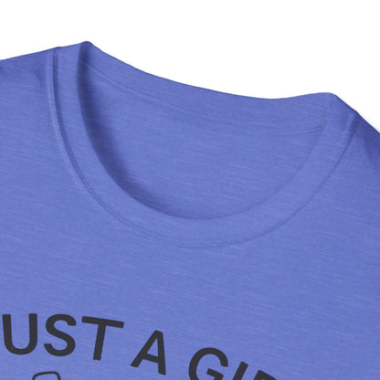 Girl and Dog Chasing Sunsets T-Shirt