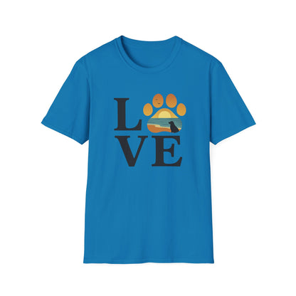 LOVE - Beach Dog T-Shirt