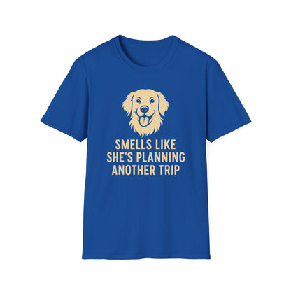 Smells Like She's Planning Another Trip T-Shirt
