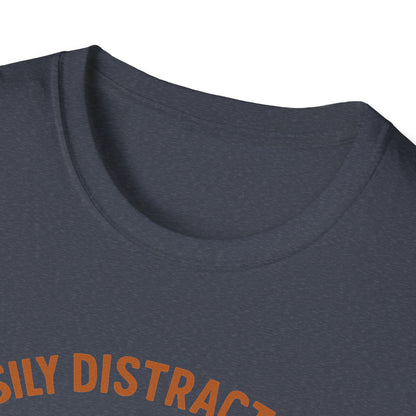 Easily Distracted By Campfires & Tail Wags T-Shirt