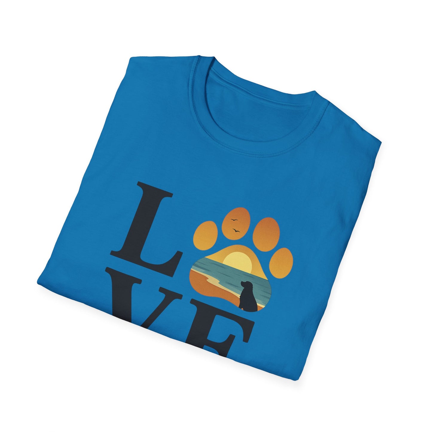 LOVE - Beach Dog T-Shirt
