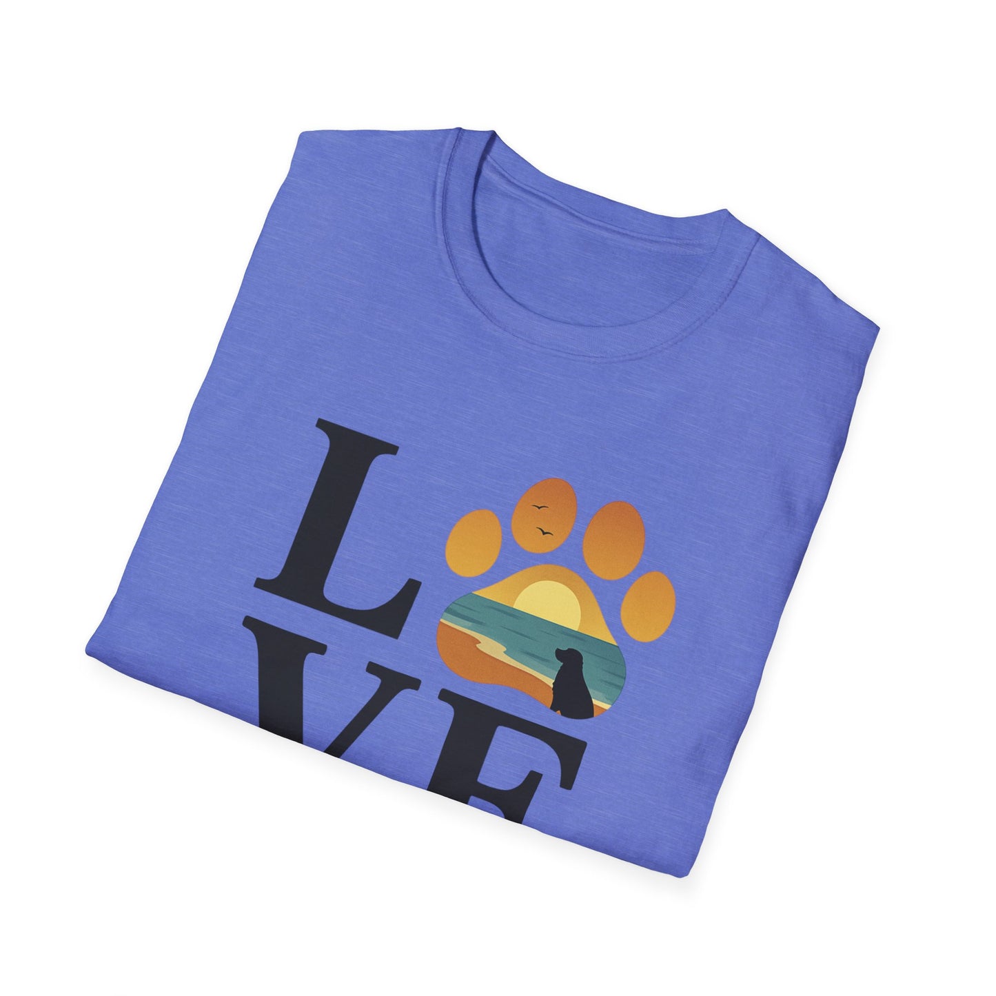 LOVE - Beach Dog T-Shirt