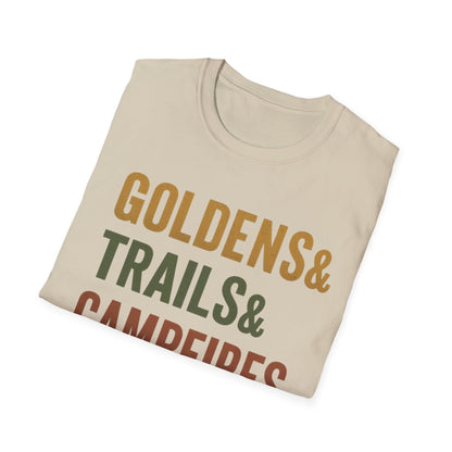 Goldens & Trails & Campfires T-Shirt