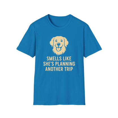 Smells Like She's Planning Another Trip T-Shirt