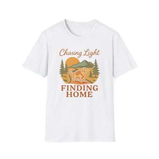 Finding Home Dog Graphic T-Shirt