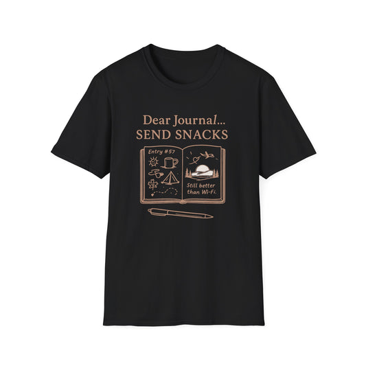 Dear Journal Send Snacks T-Shirt