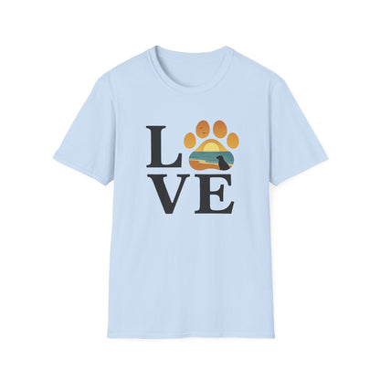 LOVE - Beach Dog T-Shirt