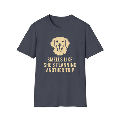 Smells Like She's Planning Another Trip T-Shirt