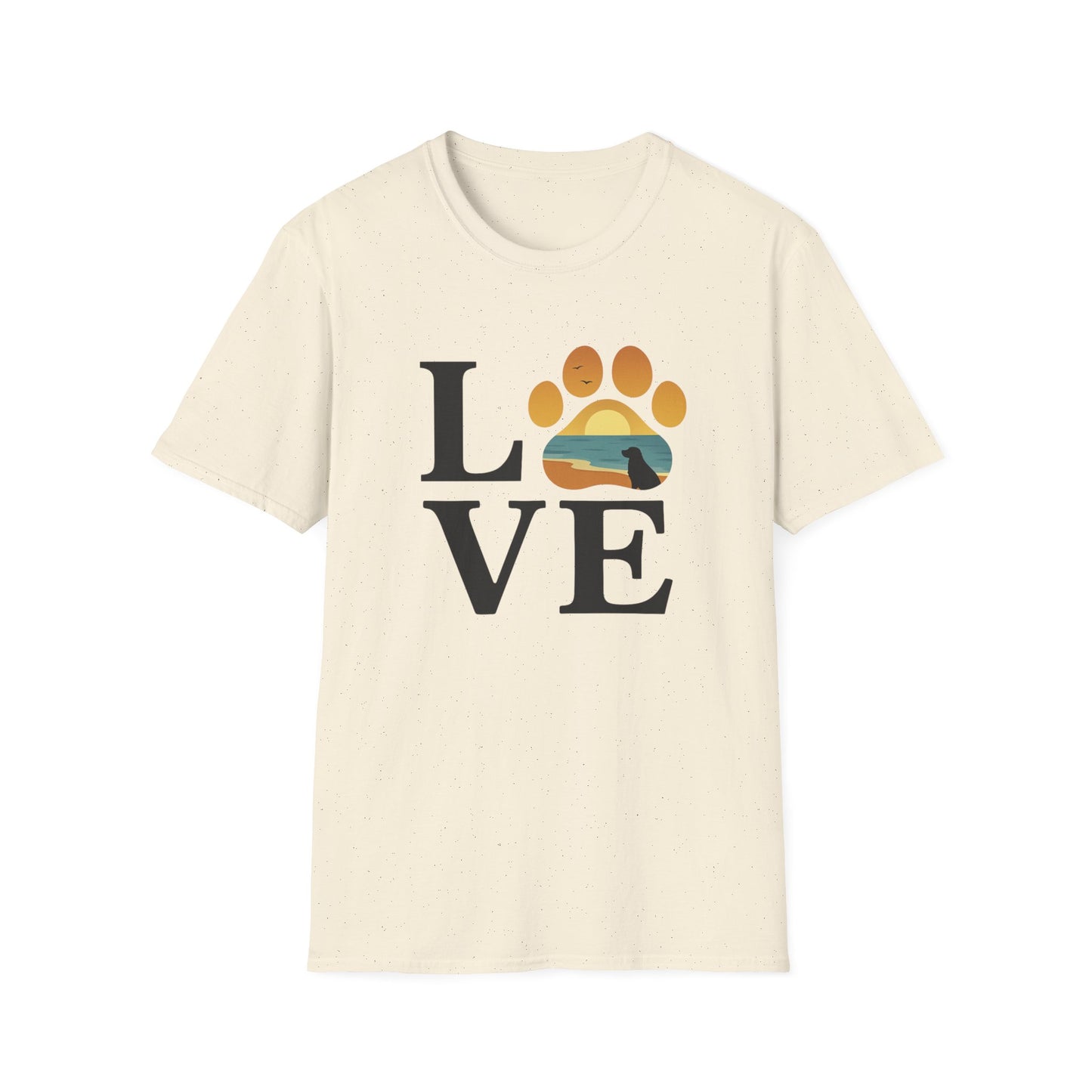 LOVE - Beach Dog T-Shirt