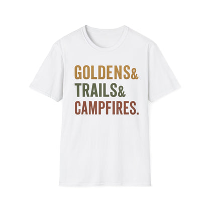 Goldens & Trails & Campfires T-Shirt