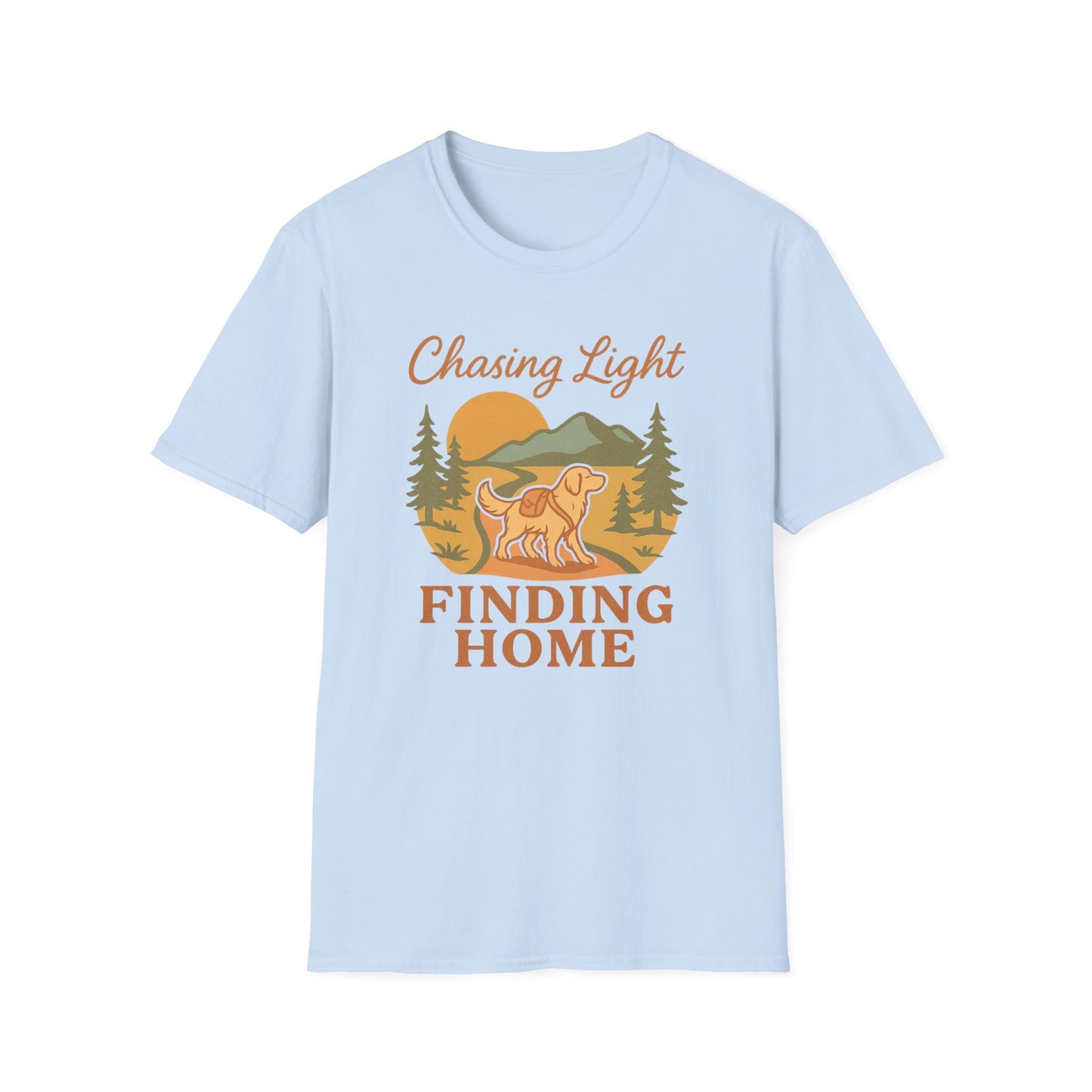 Finding Home Dog Graphic T-Shirt