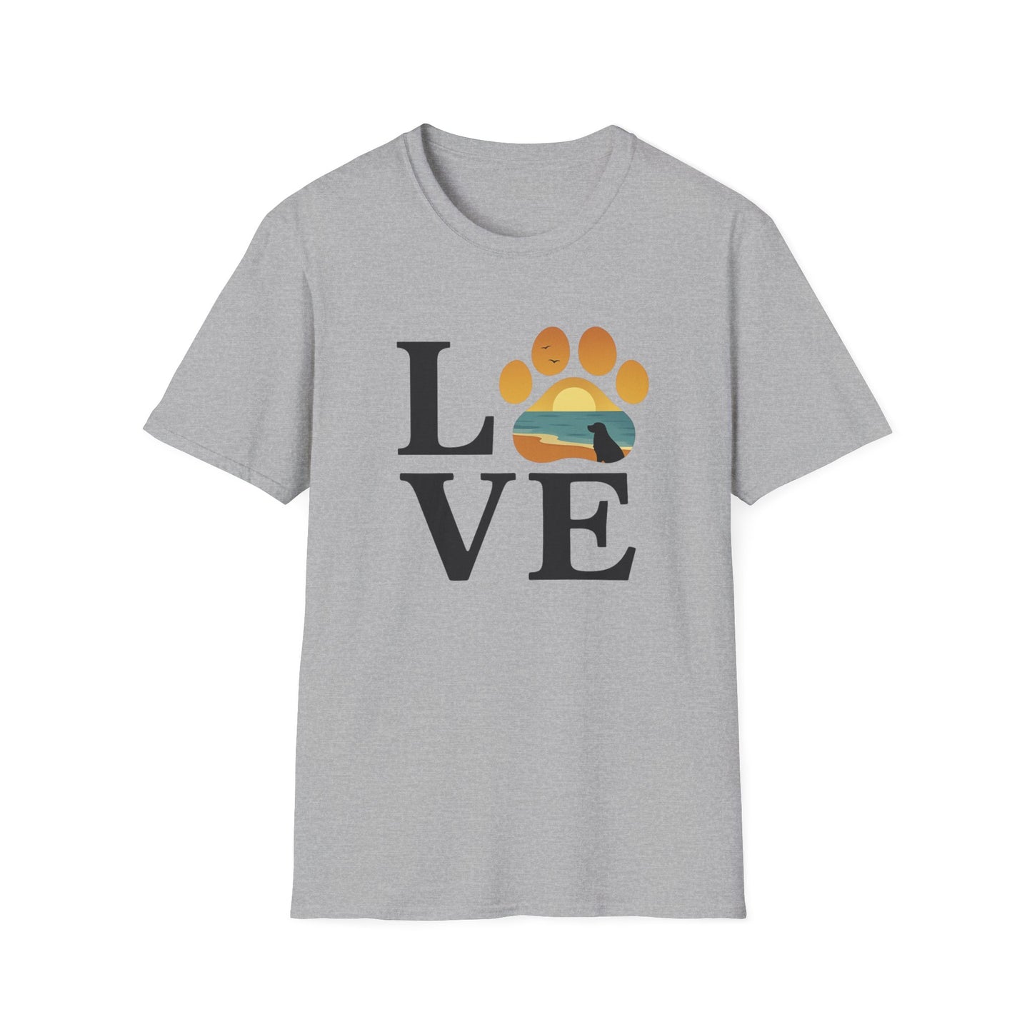 LOVE - Beach Dog T-Shirt